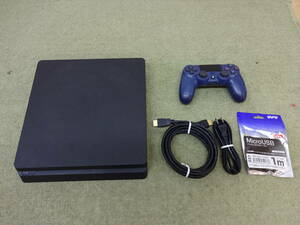 073-G13) 中古品 SONY PS4 プレイステーション4 CUH-2200A 500GB ブラック 動作OK 箱無し ※説明文必読※