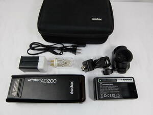 GODOX AD200 ポケットTTLスピードライト 美品