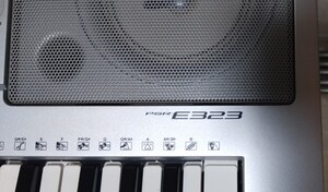 中古 YAMAHA PSR-E323 楽譜台 スタンド付