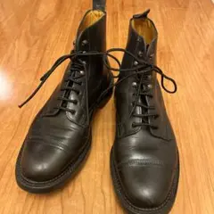 グレンソン　ブーツ　8 黒　GRENSON Black floodlight