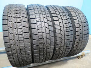 22年製バリ山 185/70R14 88Q ◆ダンロップ WINTER MAXX WM02◆ 4本 A235 スタッドレス