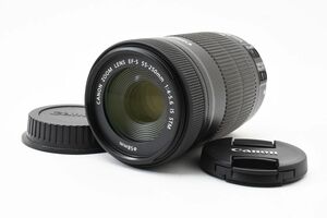 #y91★極上美品★ Canon キヤノン EF-S 55-250mm F4-5.6 IS STM