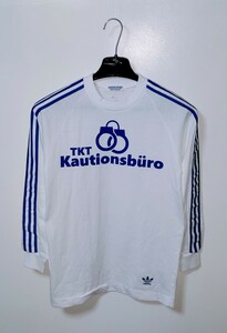 1970年代 アディダス サッカーシャツ + TKT Kautionsbuero / 1970s adidas Football Shirt + TKT Kautionsbuero