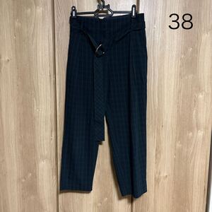 922 paul smith ポールスミス 現行タグ　チェックスラックスパンツ