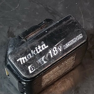 中古品 マキタ makita 純正品 18V 6.0Ah リチウムイオンバッテリ BL1860B フル充電確認済 充電池 ②