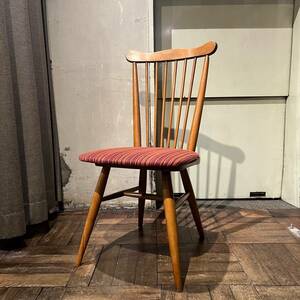 vintage ダイニングチェア Dining chair コムバック 座面張替済 モダン ミッドセンチュリー 70s 80s 秋田木工 天童木工 飛騨 マルニ A