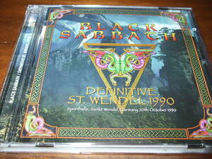 Black Sabbath《 Definitive ST Wendel 90 》★ライブ２枚組