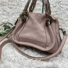 【美品】Chloe クロエ　パラティ　スモール　2way ショルダーバッグ