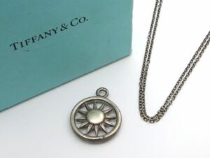 1000円スタート ネックレス TIFFANY&Co. ティファニー 太陽 サン 925刻印 総重量約13.5g シルバー アクセサリー 装飾品 欠損有 4 □H60006