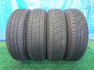 【管理番号:N1824】　165/70R14 81S　4本セット　ブリヂストン　ネクストリー　夏タイヤ　ヴィッツ、マーチ、アクア、ベルタ など