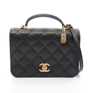 シャネル マトラッセ ブランドオフ CHANEL キャビアスキン(グレインドカーフ) ショルダーバッグ キャビア 中古 レディース