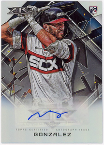 REDSOX遊撃▲ROMY GONZALEZ/2022 TOPPS FIREサインRC!