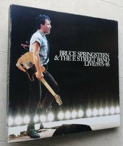 BRUCE SPRINGSTEEN & THE E STREET BAND LIVE 1975-85 LP5枚組 ブックレット付　12インチ (30cm)