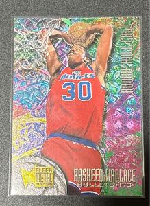 FLEER METAL NBA RASHEED WALLACE