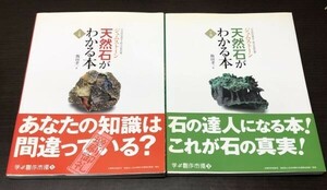 送料込! 天然石がわかる本 上下巻 セット 帯付 飯田孝一 学ぶ創作市場 (Y25)