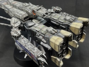 ハセガワ　完成品　1/4000　劇場版　SDF-1　マクロス要塞艦　　