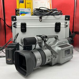 ♪ SONY Digital Handycam DCR-VX1000 ビデオカメラ 動作確認済 シャッターOK 現状品 ソニー