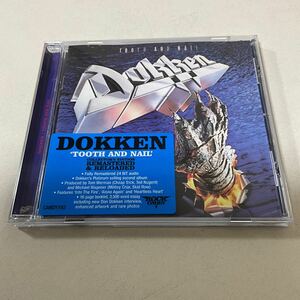 UAメタル DOKKEN TOOTH AND NAIL ドッケン リマスター Rock Candy Remastered