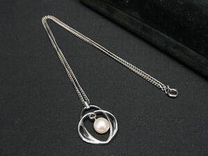 1円 MIKIMOTO ミキモト 本真珠 アコヤ真珠 パール 約6mm SV925 ネックレス アクセサリー レディース シルバー系 BL1518