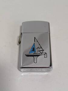 送料無料 オールド エッジング スリム ZIPPO 1976年製 中古