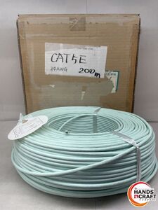 ♪【未使用長期保管品】フジクラ 24AWG-4PCAT5E ＬＡＮケーブル 200m【中古】