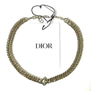 【未使用タグ付】ディオール DIOR メンズ　CD　ダイヤモンド　ネックレス　ペンダント