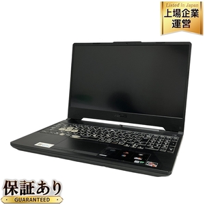 ASUS TUF Gaming A15 FA506IH ゲーミングノートPC AMD Ryzen 5 4600H 8GB SSD 512GB WIN11 GTX 1650 15.6インチ FHD 訳有 T9188216