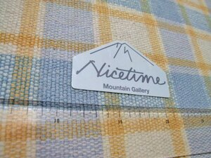 Nicetime Mountain Gallery /アウトドアセレクトショップ/ステッカー/シール/A ※ヤフーショッピングストア/レア物商会・健美堂でも大量出