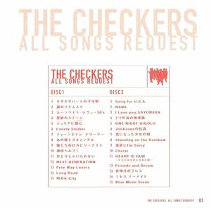 CD　THE CHECKERS ALL SONGS REQUEST　チェッカーズ　2枚組　ベストアルバム　2003年