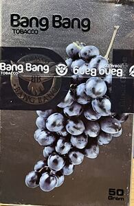 BangBang シーシヤフレーバーblack Grape 10個入50グラム(500グラム)