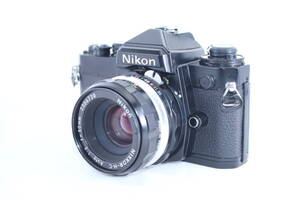 ★極美品★ニコン NIKON FE NIKKOR-H C Auto 50mm f2 ★露出計・シャッター全速OK★#S870