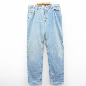 古着 ギャップ GAP ジーンズ レディース ローライズ コットン 薄紺 ネイビー デニム 25jan20 中古 ボトムス ジーパン Gパン ロング パンツ