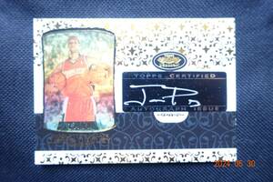 Jared Dudley 2007-08 Topps Echelon No.63 Rookie Autographs Gold #17//50