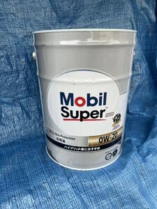 Mobil Super 3000 0W-20 省燃費規格API SP 省燃費車　ハイブリッド車　未使用・未開封　モービル　20Lペール缶　新デザイン