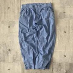 NAISSANCE 2TUCK COTTON WORK PANTS