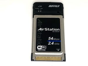 BUFFALLO 2.4GHz/54Mbps CardBusスロット 無線LAN　AirStation