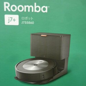 @【未使用品】 アイロボット iRobot ルンバj7+ ロボット掃除機 ルンバ + クリーンベース (自動ゴミ収集機) J755860 Roomba j7プラス