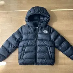 THE NORTH FACE フード付きダウンコート 130サイズ 黒