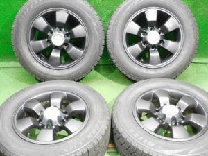 中古 ホイールタイヤ 4本 215/65R16 2018年製 7分山 ハイラックスサーフ 純正 スタッドレス タイヤ ブリジストン VRX