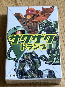 ★トランプ ザクザクトランプ 月刊ガンダムエース2012/7付録 機動戦士ガンダム 大河原邦彦 B