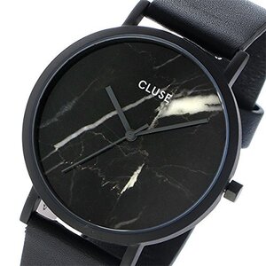 新品未使用　クルース CLUSE ラロッシュ 大理石モデル 38mm ユニセックス 腕時計 CL40001 フルブラック/ブラックマーブル[並行輸入品]