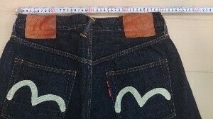 激レア美品1円スタート!EVISU×マクドナルド希少size35WネームYAMANEコラボ