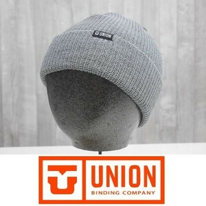 【新品:送料無料】21 UNION CLASSIC BEANIE - GREY ビーニー 正規品 ユニオン バインディング