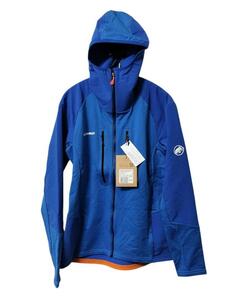 【新品】MAMMUT Eiswand Advanced Hooded L 青