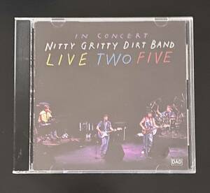 Nitty Gritty Dirt Band CD Live Two Five 1991 US Press