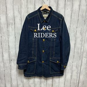 Lee RIDERS デニムハーフコート！デカボタン！ロングエル！