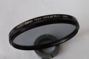 Canon キャノン　Circular PL-C　72㎜　偏光フィルター