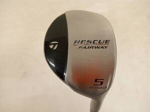 ★即決！★TaylorMade/テーラーメイド★メンズ右打ち用フェアウェイウッド/5番ウッド/5W★RESCUE FAIRWAY 5 WOOD★S★#61124MW_IGN★