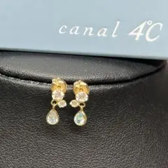 【K10】canal 4°C カナルヨンドシー　ジルコニア ピアス