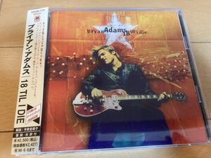 BRYAN ADAMS / 18 Til I Die 国内盤 帯付き ブライアン・アダムス